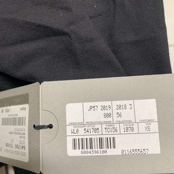 Balenciaga "WFP" Logo Black T-Shirt - World Food Programme - Picture 7 of 8